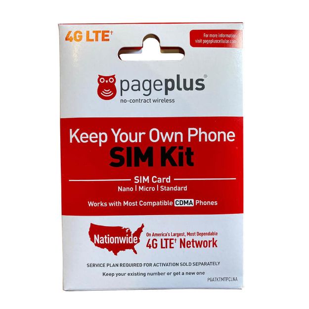 Pageplus 3-in-1 Sim Card Kit